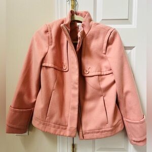 Beautiful size 0 Chico's coat in pink